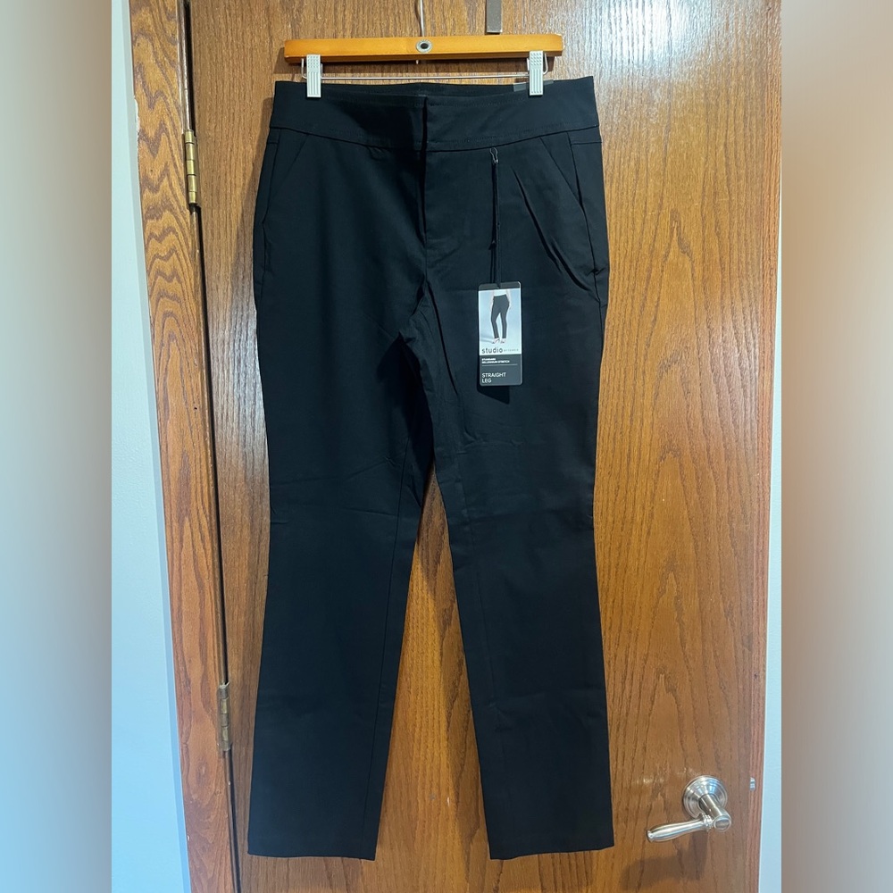 Torrid Studio Black Straight Leg Pants